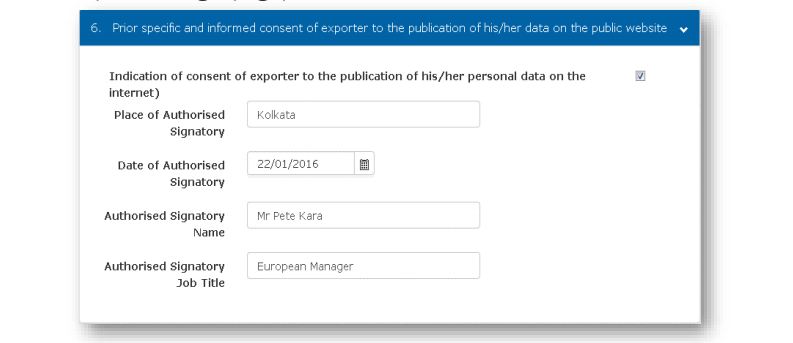 Hướng dẫn khai báo xuất xứ theo cơ chế REX