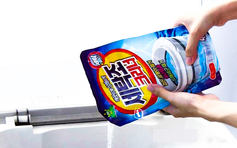 Thủ tục nhập khẩu bột tẩy vệ sinh lồng giặt