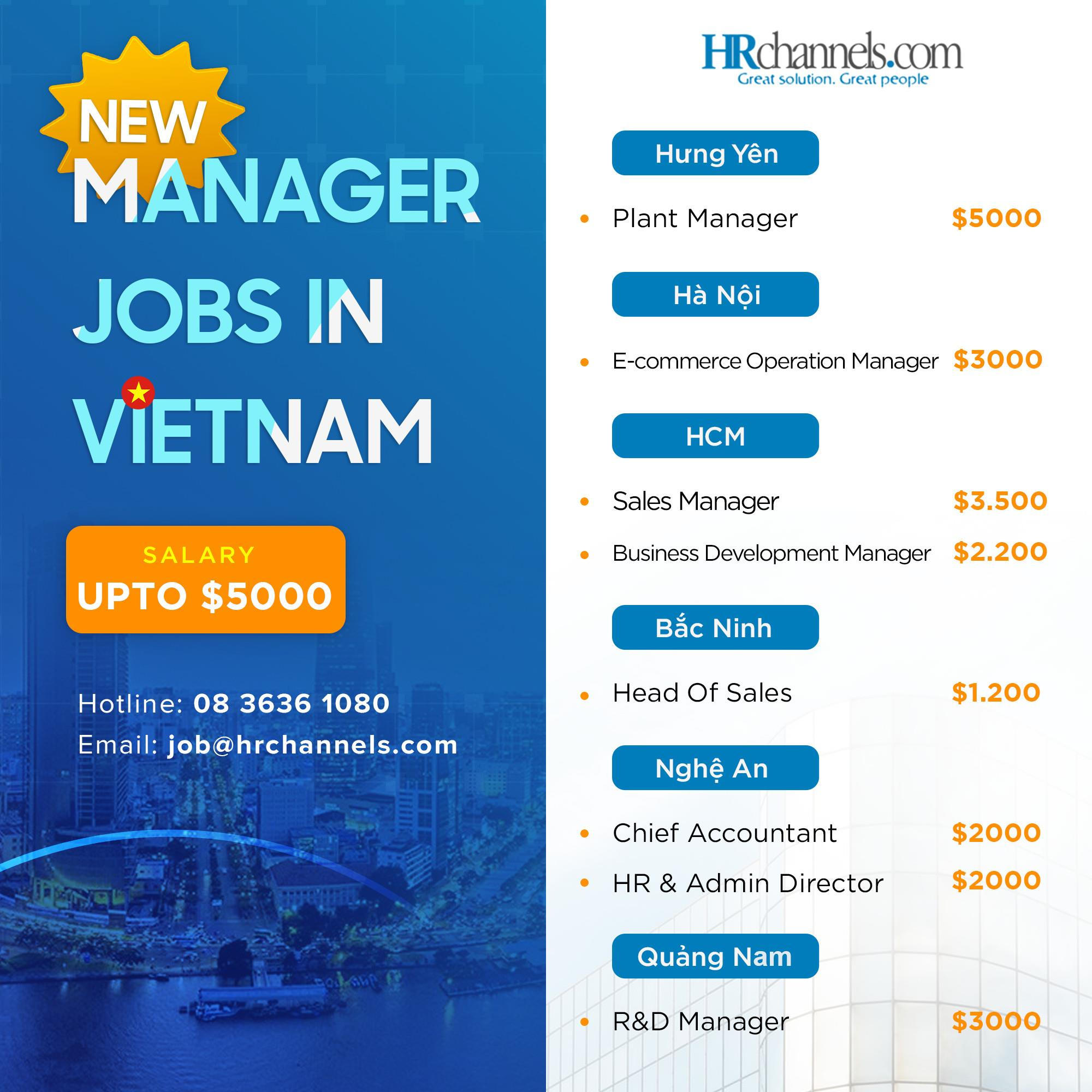 Tuyển dụng Giám đốc hành chính nhân sự