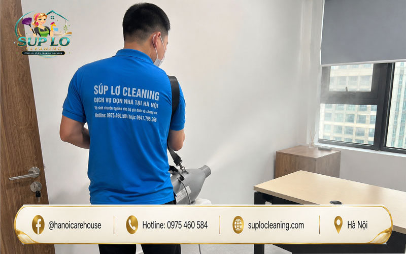 Dịch vụ phu khử trùng diệt khuẩn của Súp Lơ chuyên nghiệp và an toàn cho mọi khách hàng