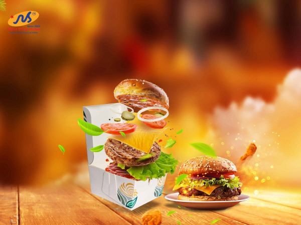 Các mẫu hộp giấy đựng thức ăn giá sỉ