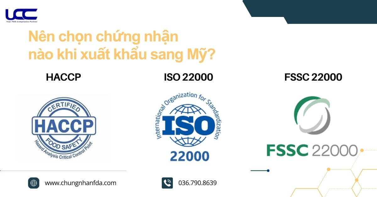 Doanh nghiệp nên lựa chọn chứng nhận nào khi xuất khẩu sang Mỹ?