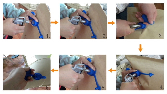 HLC Việt Nam - Hướng dẫn sử dụng túi khí chèn hàng trong container. 1