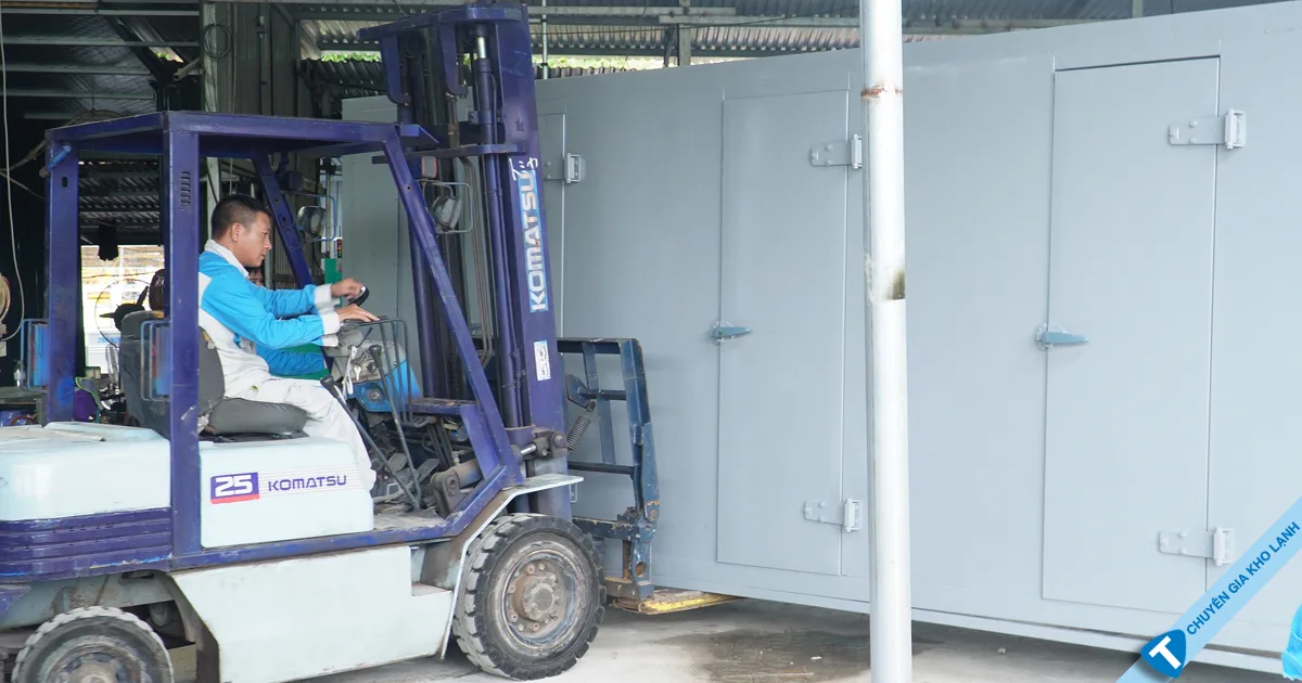 Thiết kế thi công kho lạnh 5 khối