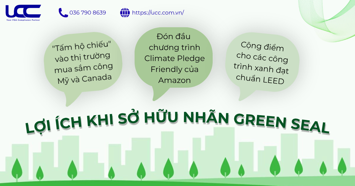 Lợi ích vượt trội khi sở hữu nhãn Green Seal