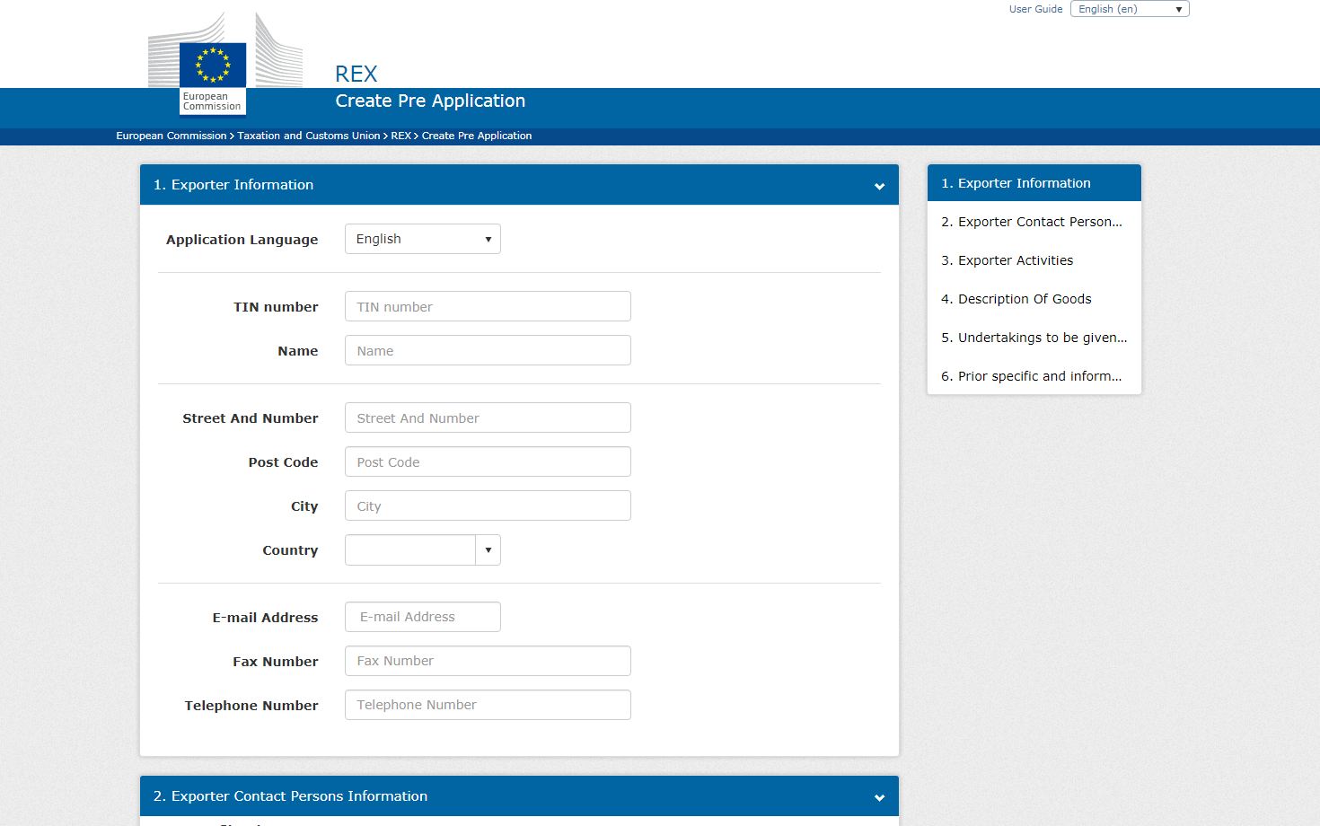 Hướng dẫn khai báo xuất xứ theo cơ chế REX