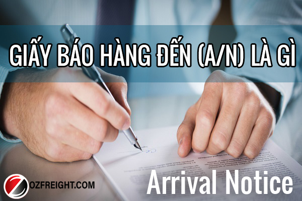 giấy báo hàng đến là gì