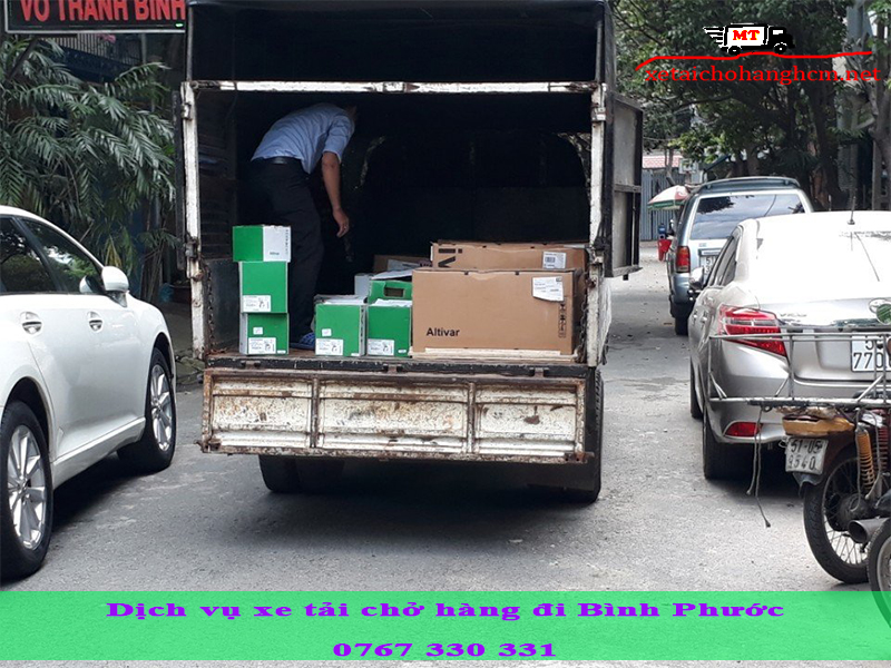 Dịch vụ xe tải chở hàng đi Bình Phước uy tín, chuyên nghiệp