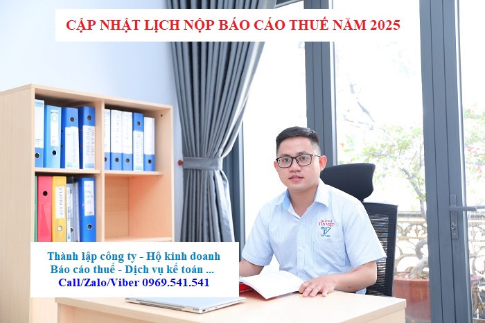 Cập nhật lịch nộp báo cáo thuế năm 2025 (đã có sự điều chỉnh) Cập nhật lịch nộp báo cáo thuế năm 2025 (đã có sự điều chỉnh)