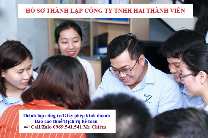 Hồ sơ thành lập công ty TNHH hai thành viên Hồ sơ thành lập công ty TNHH hai thành viên