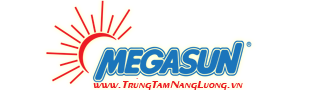 Logo trung tâm năng lượng mặt trời MEGASUN